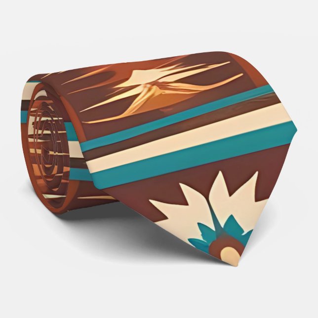 Gravata Vintage inspirou o pescoço sudoeste (Rolled)