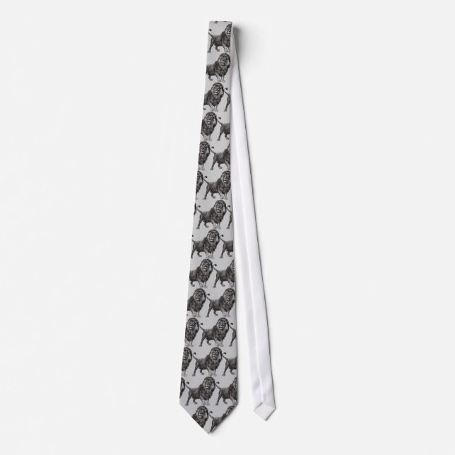 Gravata Vintage Lion Tie (Frente)