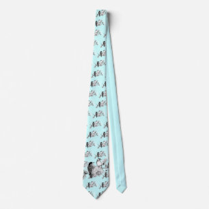 Gravata Vintage Love Birds Casando Tie