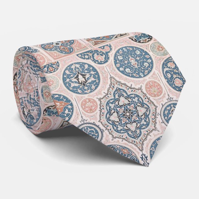 Gravata Vintage Marroquino (Rolled)