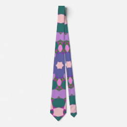 Gravata Vintage multicolor pattern