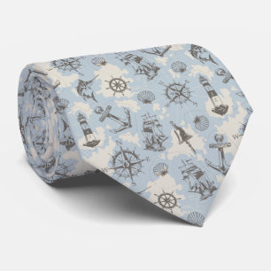Gravata Vintage náutico