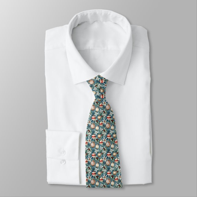 Gravata Vintage Ornaments Necktie (Amarrado)