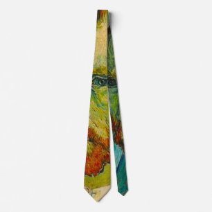 Gravata Vintage Van Gogh - Arte Estética Satin Necktie