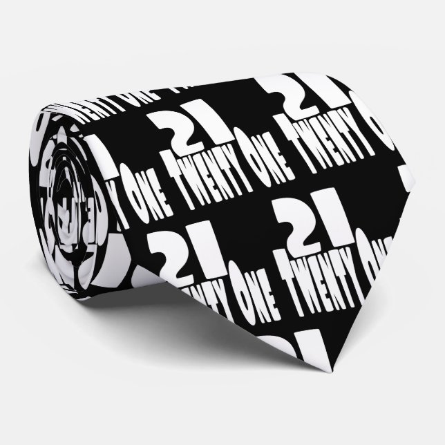 Gravata Vinte Primeiro Aniversário (Rolled)