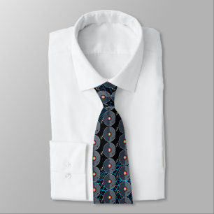 Gravata Vinyl Record Neck Tie