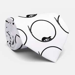 Gravata Violão elétrico minimalista