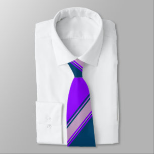 Gravata Violet Indigo e Lilac