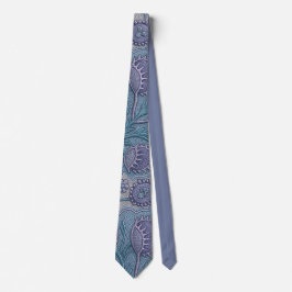 Gravata Violet Venus Fly Trap Tie