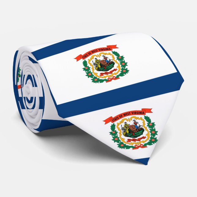 Gravata Virgínia Ocidental (Rolled)