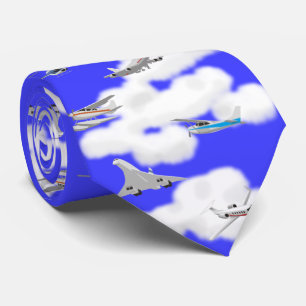 Gravata Voe o laço amigável dos céus