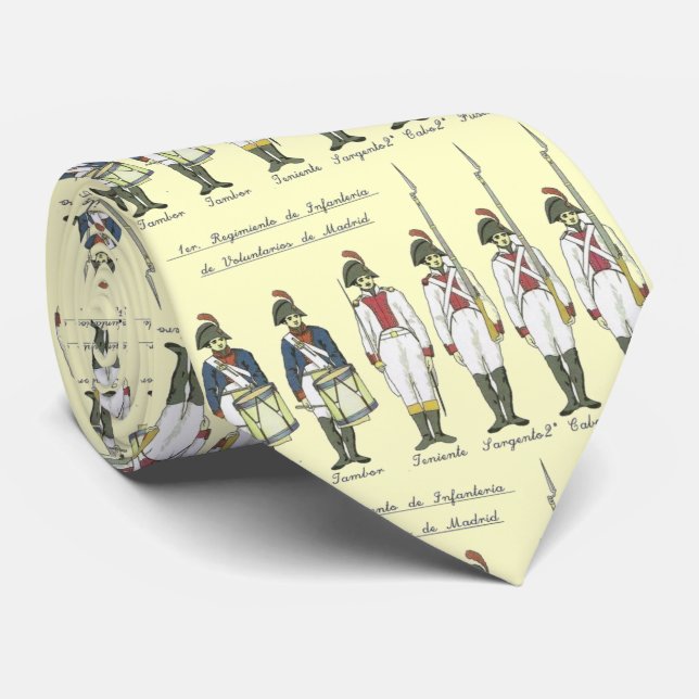 GRAVATA VOLUNTÁRIOS DE MADRID (Rolled)