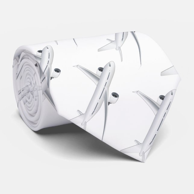 Gravata Voo Airbus (Rolled)