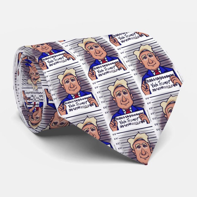 Gravata Vote Trump Necktie (Rolled)