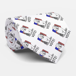 Gravata Votem! Velha Cinza Inglesa Sheepdog 1 Política Cus