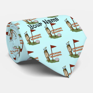 Gravata Vovô Fantástico Golf mens tie