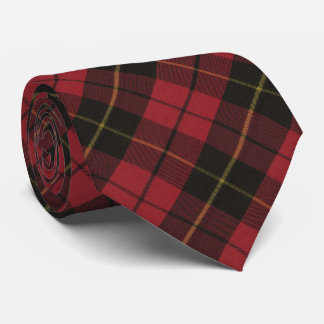 Gravata Wallace Red Weathered Scottish Tartan