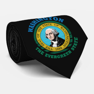 GRAVATA WASHINGTON EVERGREEN STATE FLAG