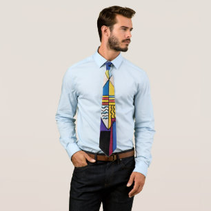 Gravata Wassily Kandinsky - Porta Excelente De Kiev Abstra