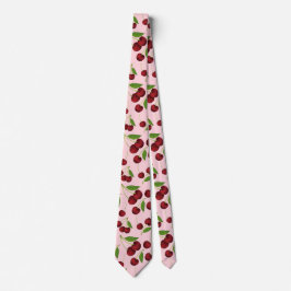 Gravata Watercolor Cherry