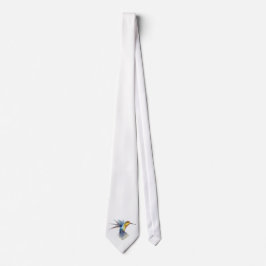 Gravata Watercolor Hummingbird Tie