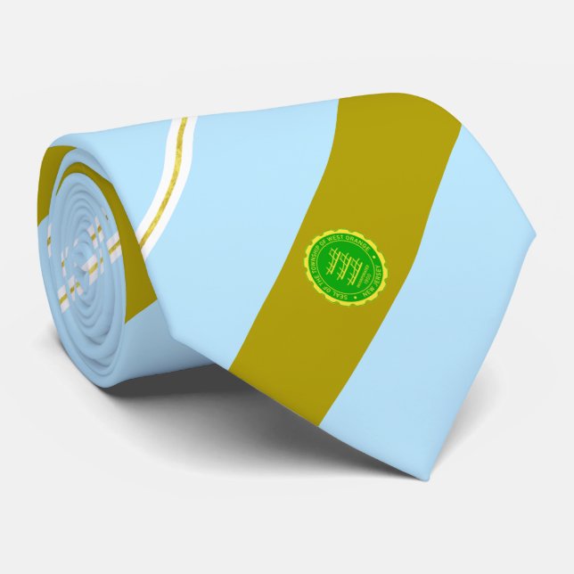 Gravata West Orange (Nova Jersey), pavilhão municipal Neck (Rolled)