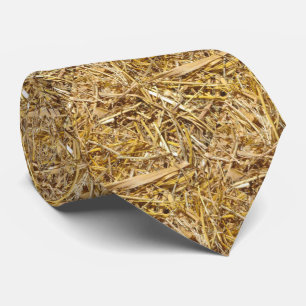 Gravata Western Bale Of Hay Impressão Necktie