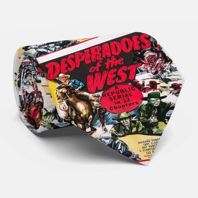 Gravata Western Necktie Desperados Do Filme Oeste (Rolled)