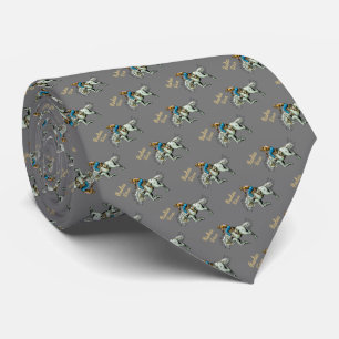 Gravata Western Rodeo Cowboy Bronc Rider Necktie