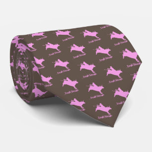 Gravata Western Rodeo Cowboys Touro A Andar O Suficiente