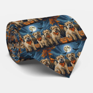 Gravata Wheaten Terrier Halloween Spooky