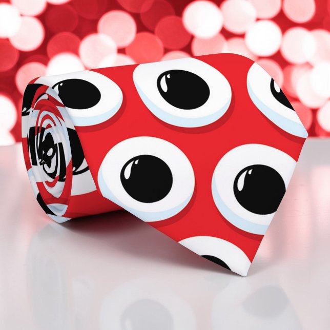 Gravata Whimsical Monsters Fun Custom Necktie Tie (Criador carregado)