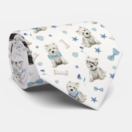 Gravata White Westis com Acessórios Whimsical