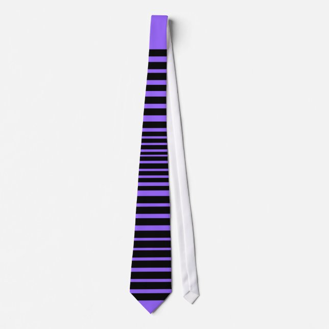 Gravata Wild Stripe Tie (Purple Zebra) (Frente)