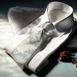 Gravata William Morris Chrysanthemum Pattern