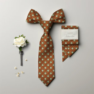 Gravata William Morris Floral Ouro Star Men