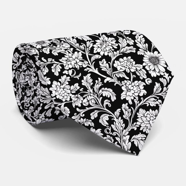 Gravata William Morris Pattern (Rolled)