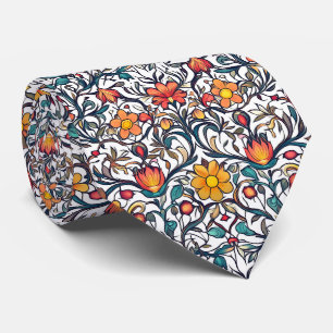 Gravata William Morris Pattern