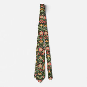 Gravata William Morris Persian Floral Antique