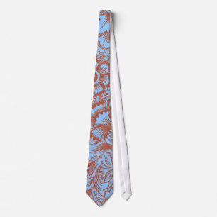 Gravata William Morris Pink e Poppy Textile Patterno