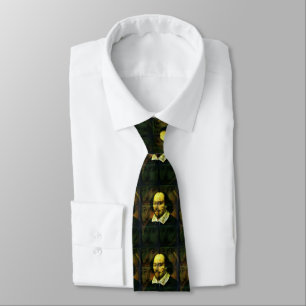 Gravata William Shakespeare Blending Portraits Tie