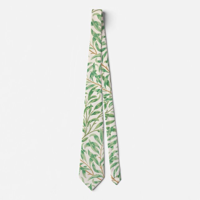 Gravata Willow Pattern, William Morris Neck Tie (Frente)