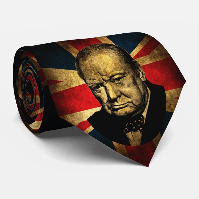 Gravata Winston Churchill (Rolled)