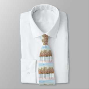 Gravata Winter Lake Tie
