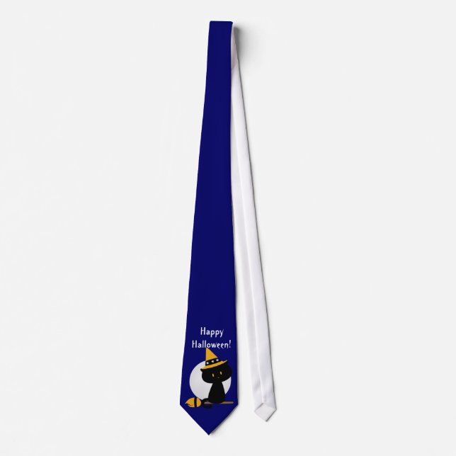 Gravata Witchy Cat Tie (Frente)