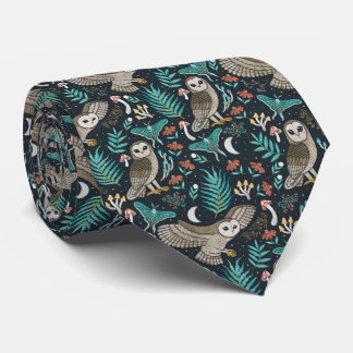Gravata Woodland Owl Tie
