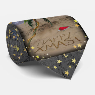 Gravata X-mas tropical