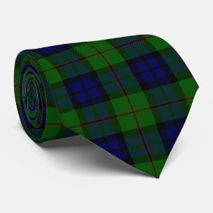 Gravata Xadrez azul Dundas tartan