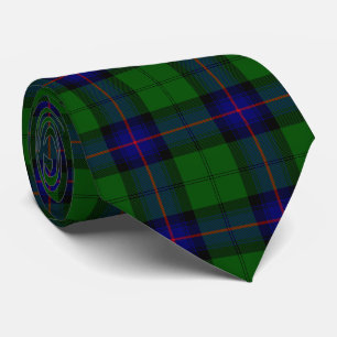 Gravata Xadrez azul-tartan armstrong e verde