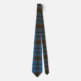 Gravata Xadrez de Tartan gigante verde azul